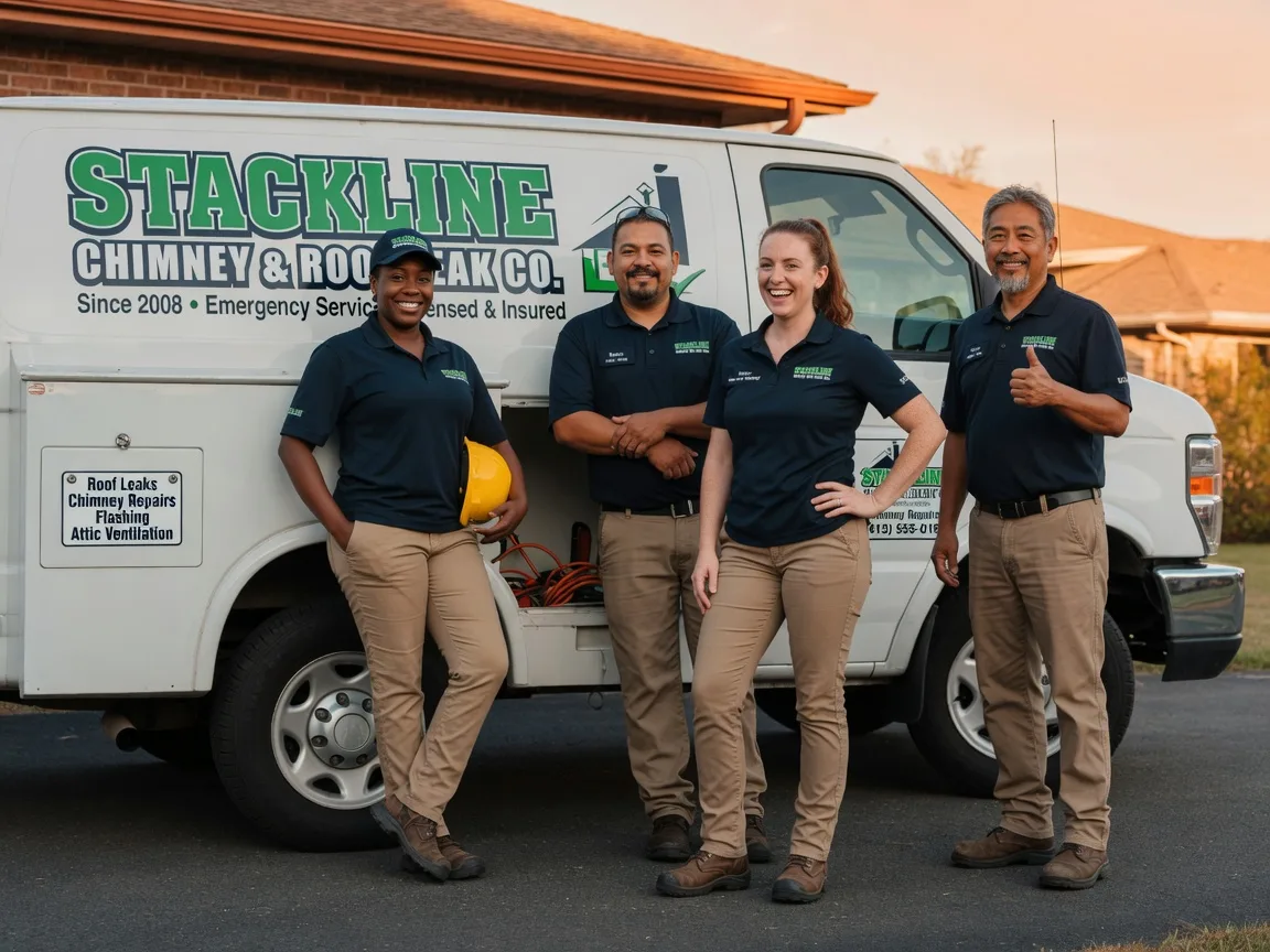 Chimney flashing repair company in Fairview, OK